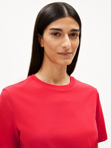 ARMEDANGELS T-Shirt LUALAA in Rot