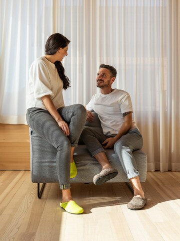 MagicFelt Slippers 'Filzpantoffel Magicfelt 709' in Brown