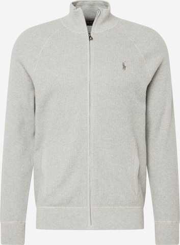 Polo Ralph Lauren Knit cardigan in Grey: front