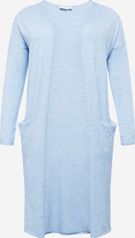 Cardigan 'Esly' ONLY Carmakoma en bleu : devant