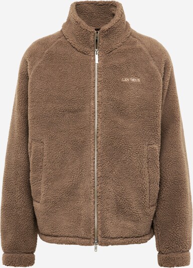 Les Deux Fleece Jacket 'Ren' in Brown, Item view