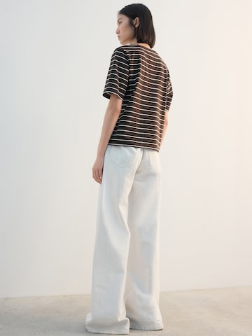 MANGO Тениска 'BELLA-H' в кафяво