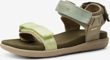 WODEN Kids Sandalen ' Cirkeline ' in Bruin: voorkant