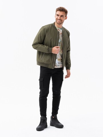 Ombre Between-season jacket 'C538' in Green