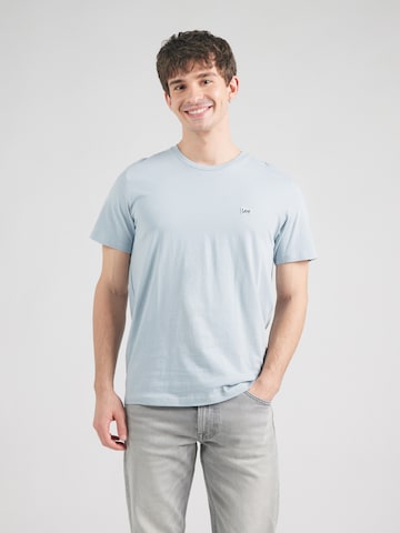 Maglietta 'SS PATCH LOGO TEE' di Lee in grigio: frontale