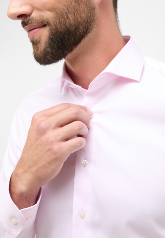 ETERNA Slim fit Button Up Shirt in Pink