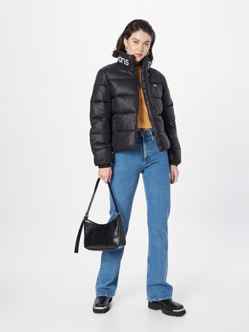 Calvin Klein Jeans Winterjacke in Schwarz