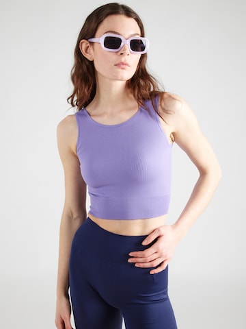 ONLY PLAY Sports Top 'JAIA' in Purple: front