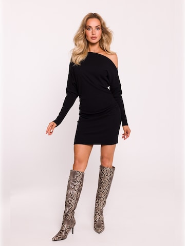 made of emotion - Vestido en negro: frente
