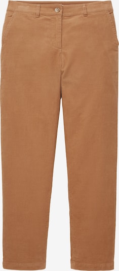 TOM TAILOR Pantalon chino en noisette, Vue avec produit