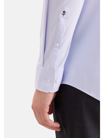 SEIDENSTICKER Slim fit Business shirt in Blue