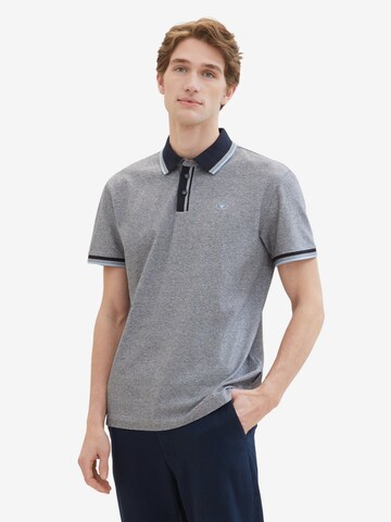 TOM TAILOR Poloshirt in Grau: predná strana