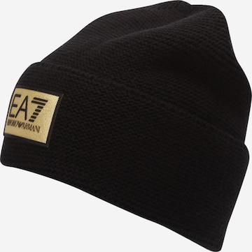 EA7 Emporio Armani Muts in Zwart: voorkant
