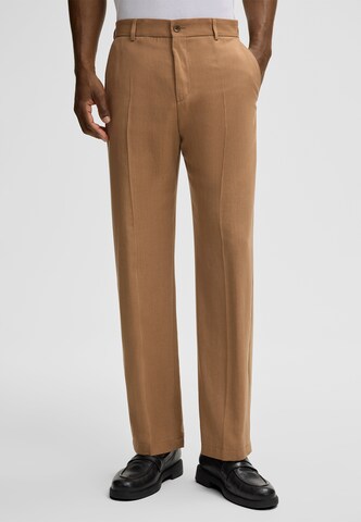 Regular Pantalon 'Joe' STRELLSON en jaune : devant