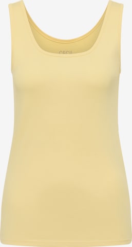 CECIL Top in Yellow: front