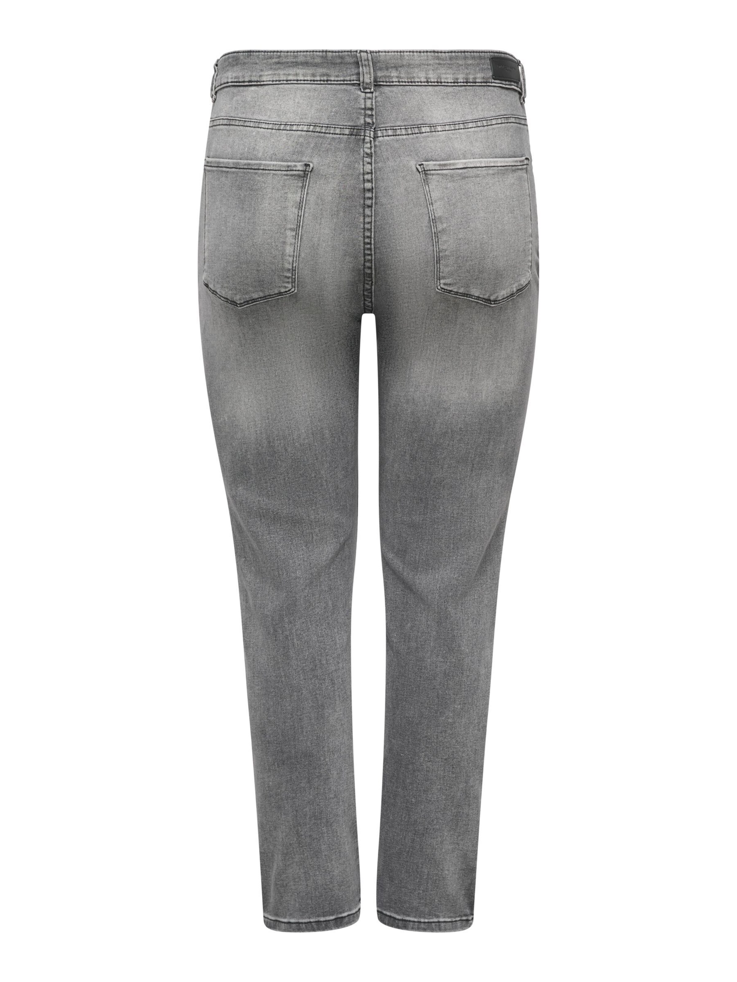 ONLY Carmakoma Slimfit Jeans 'CARCELINDE' in Grijs