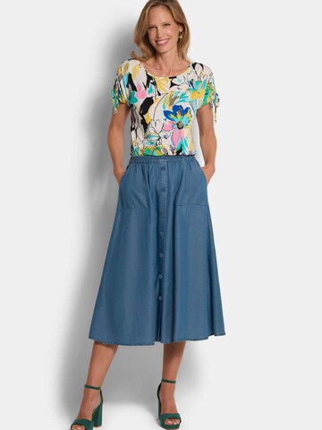 Jupe Goldner en bleu