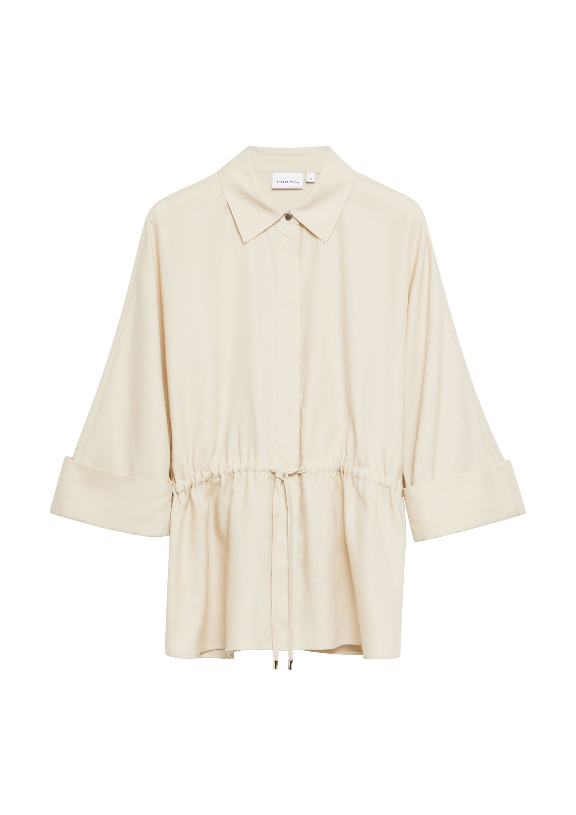 COMMA Blouse in Beige: voorkant