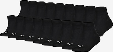 PUMA - Calcetines en negro: frente