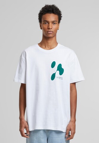 MT Upscale T-Shirt 'Theory Of Anomaly' in Weiß