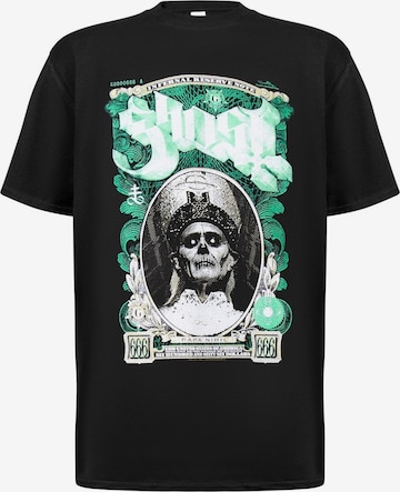 T-Shirt 'Papa nihil' Ghost en noir : devant