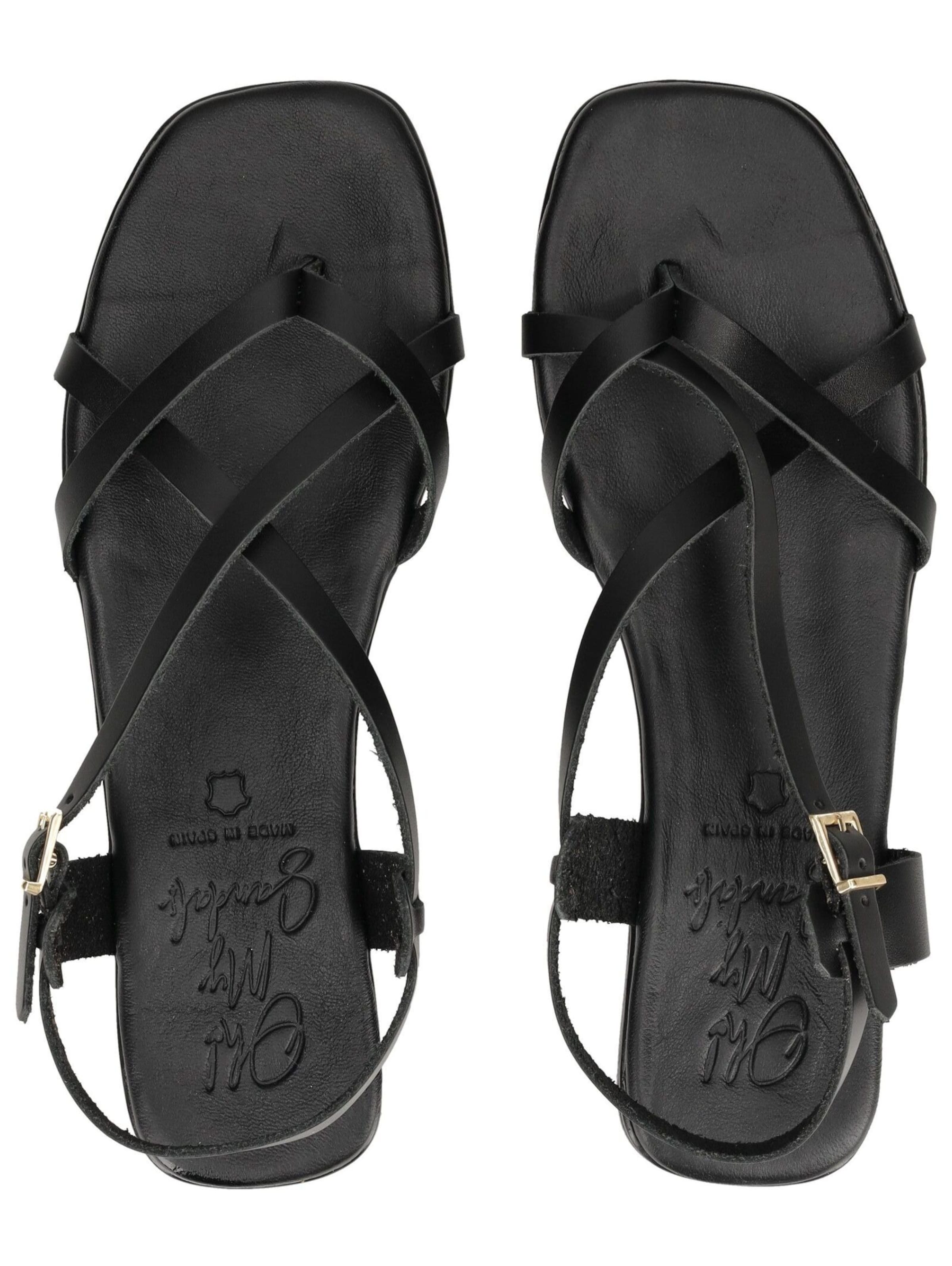 Oh! My Sandals T-bar sandals in Black