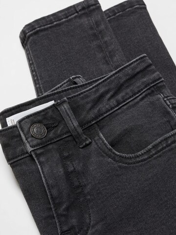 MANGO KIDS Skinny Jeans in Black