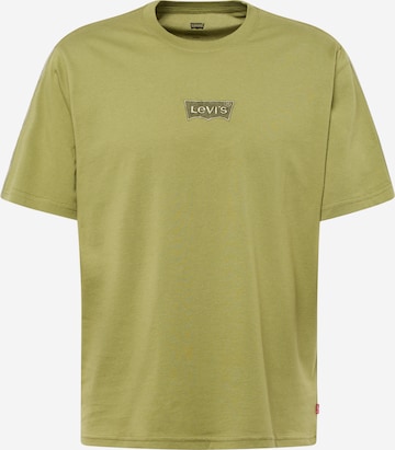 LEVI'S ® Tričko 'Relaxed Fit Tee' – zelená: přední strana