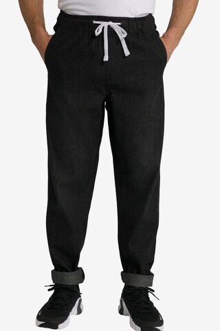 JP1880 Loose fit Pants in Black: front