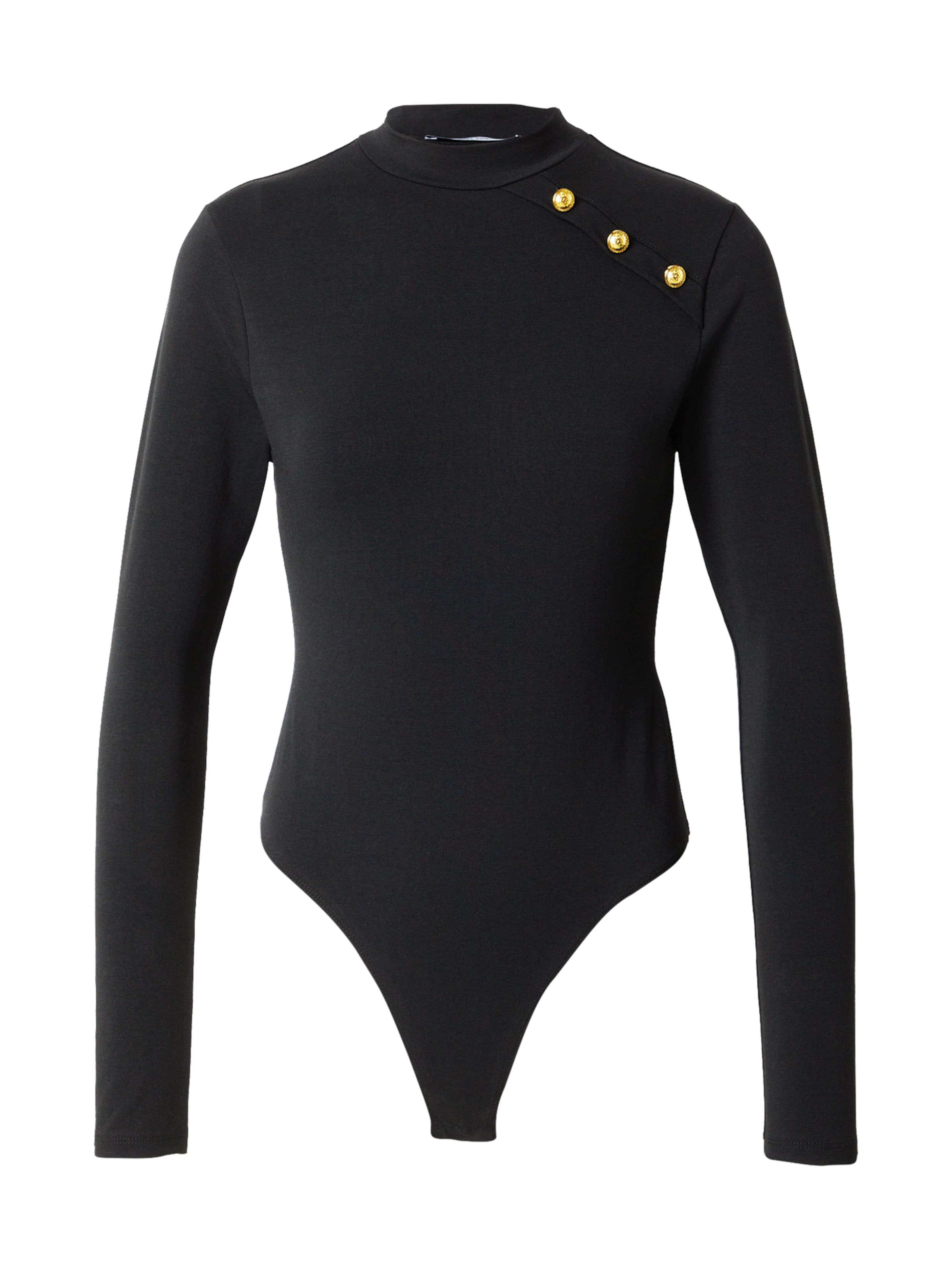 ABOUT YOU Shirt Bodysuit 'Annika' in Black: front