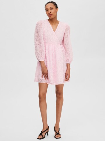 Selected Femme Petite Dress in Pink