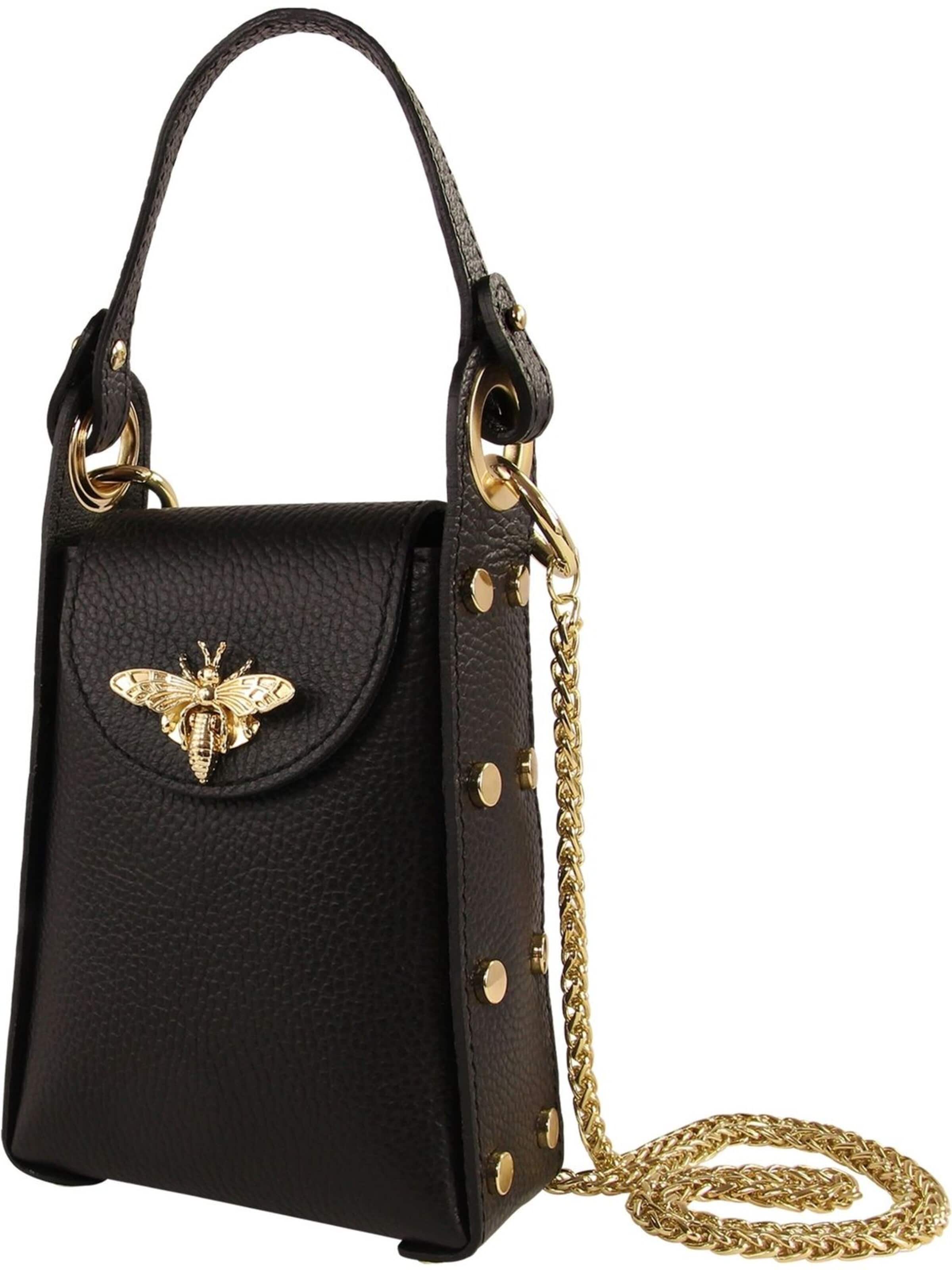 Toscanto - Bolso de hombro en negro: frente