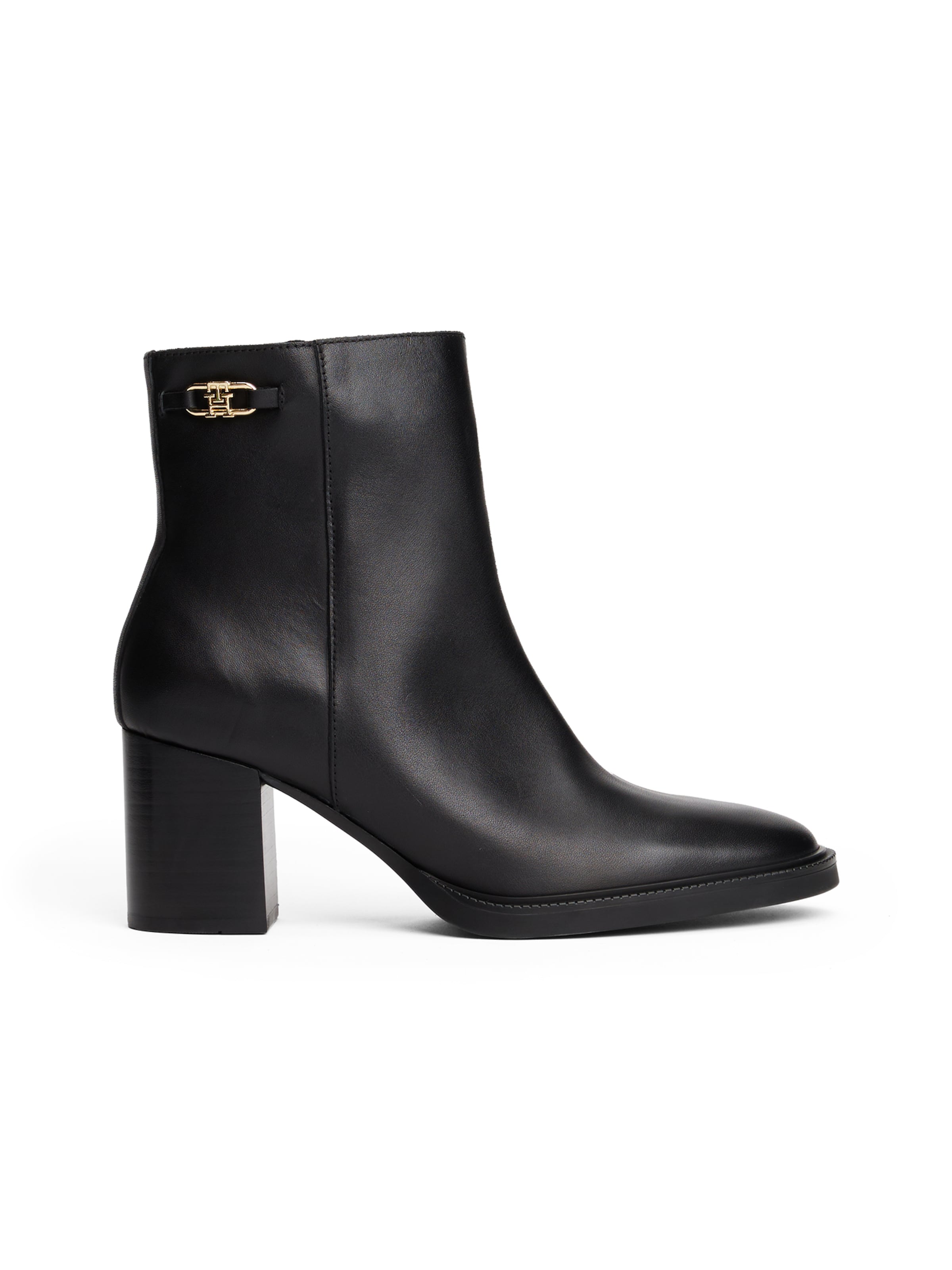 TOMMY HILFIGER Ankle Boots in Schwarz