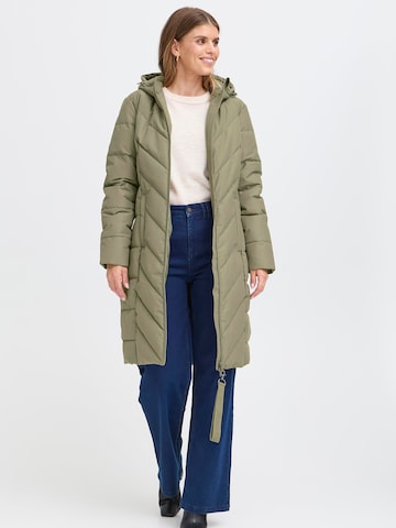 Fransa Winter Coat 'FRMAISE' in Green