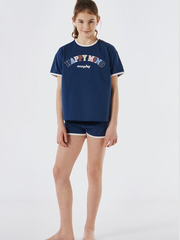 SCHIESSER Shorty 'Nightwear' in Blau: predná strana