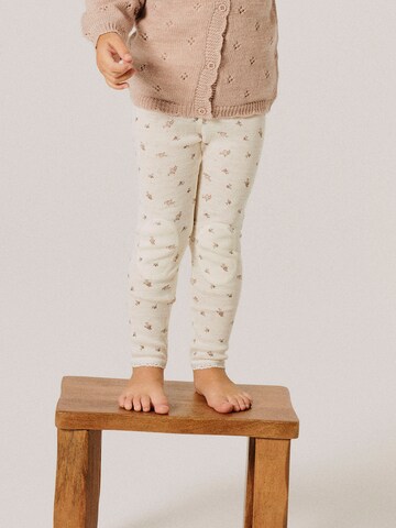 NAME IT Skinny Leggingsit 'NMFWANG' värissä valkoinen: etupuoli