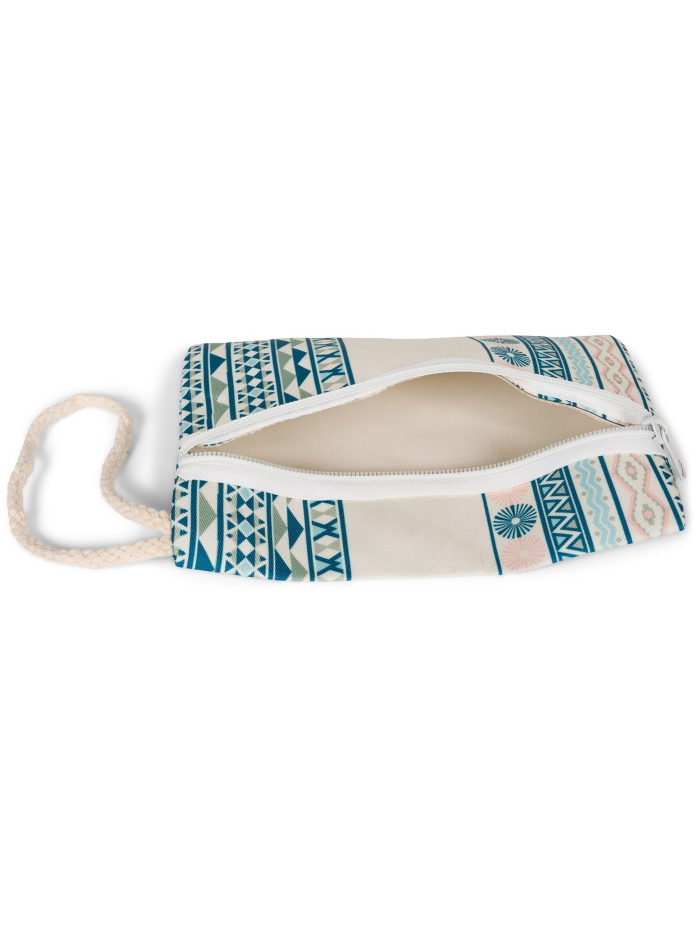 styleBREAKER Strandtasche 'Strandtasche Azteken Muster - Boho'‌‌‌‌‌‌‌‌ in Grün
