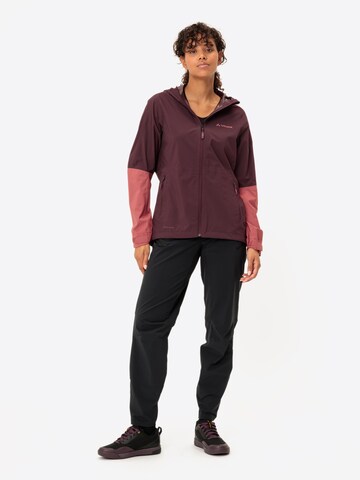 VAUDE Sports jacket 'Moab' in Red