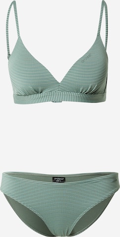 PROTEST Triangle Bikini 'BRITA' in Green: front