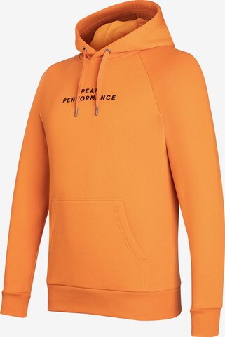 Sweat-shirt PEAK PERFORMANCE en orange