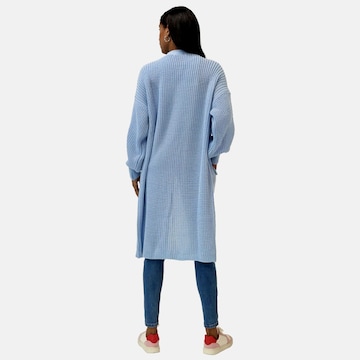 Elara Gebreide mantel in Blauw