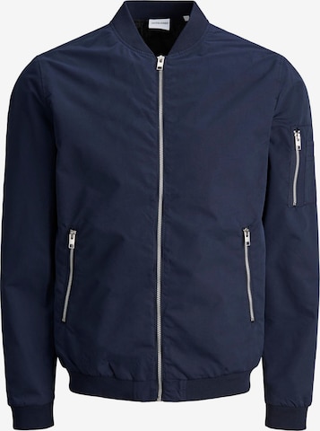 Veste mi-saison 'Rush' Jack & Jones Plus en bleu : devant