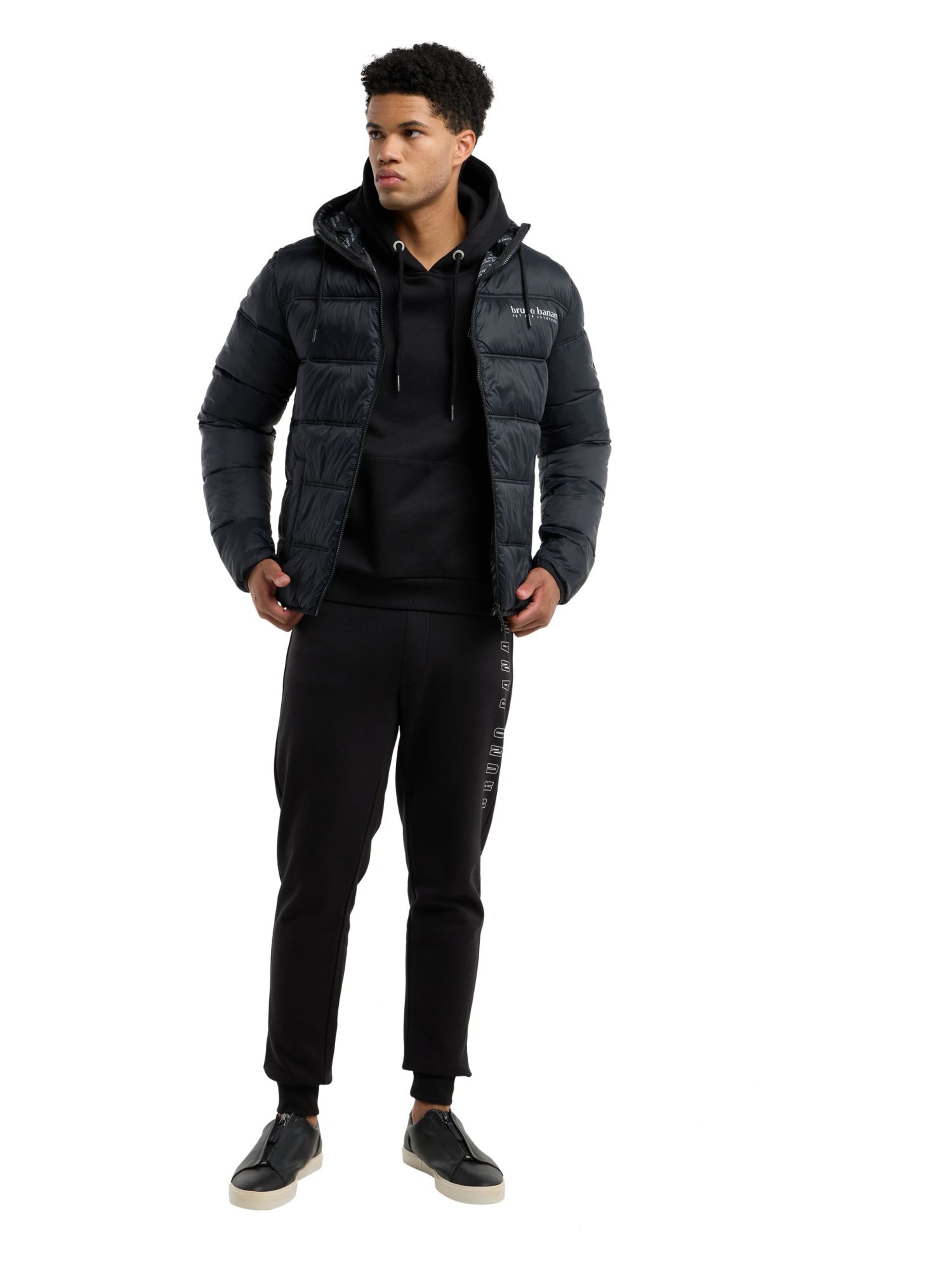 Veste mi-saison Bruno Banani en noir