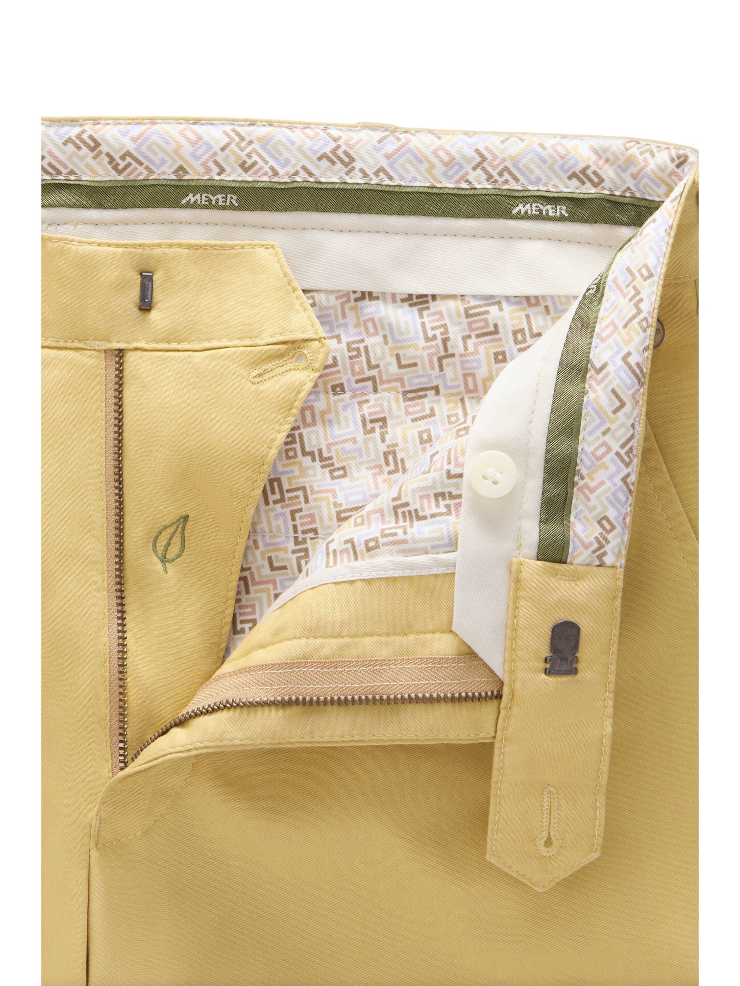 Regular Pantalon chino MEYER en jaune