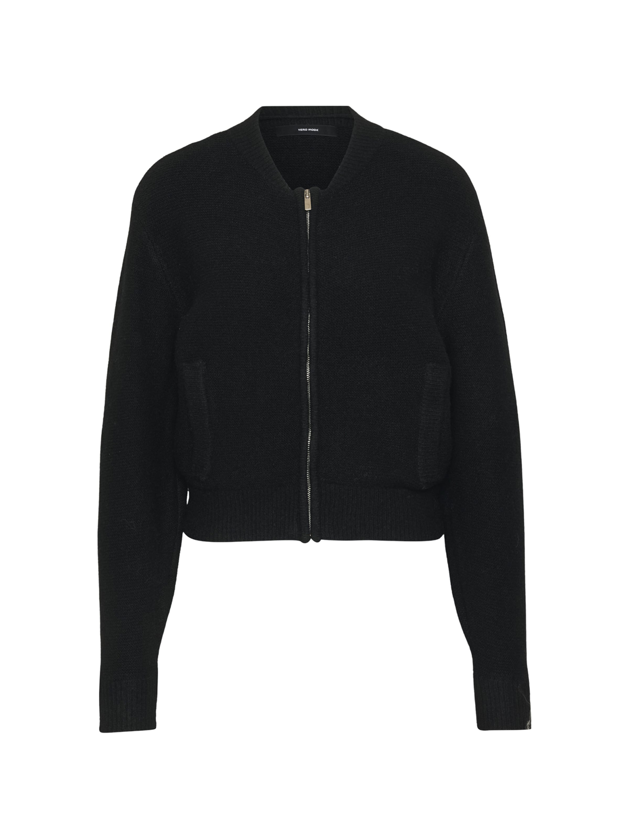 Vero Moda Tall Вязаная кофта &#x27;VMHANNA&#x27; в Черный: спереди