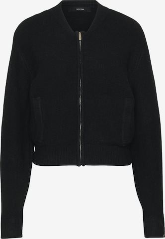 Vero Moda Tall Neuletakki 'VMHANNA' värissä musta: etupuoli