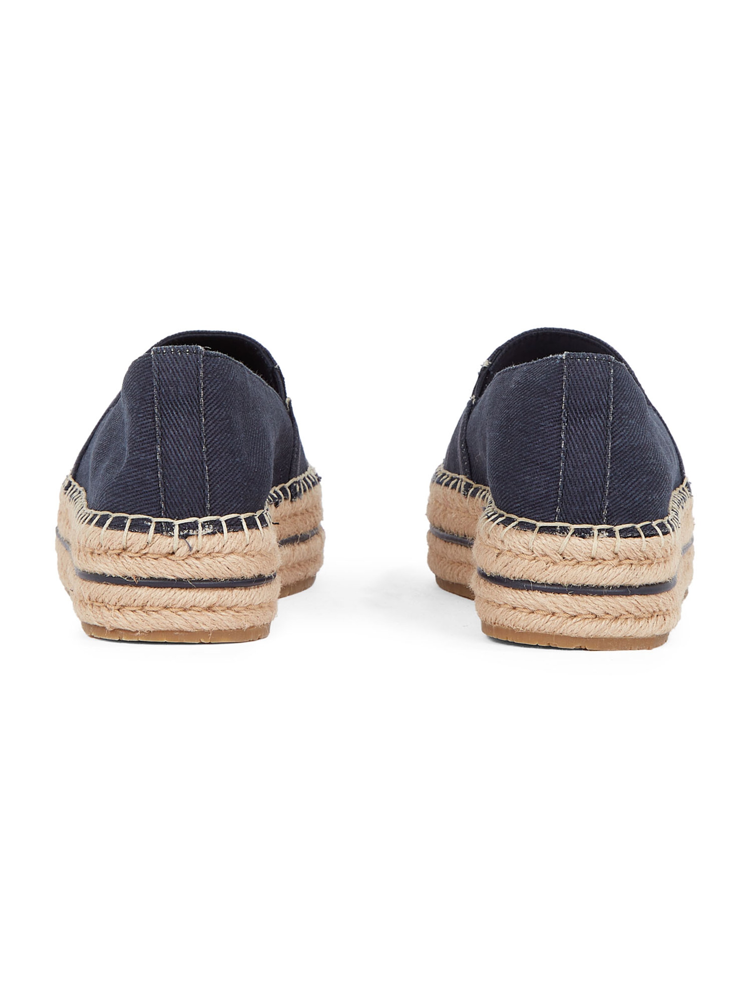 TOMMY HILFIGER Espadrilky - Modrá