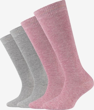 camano Socks in Grey: front