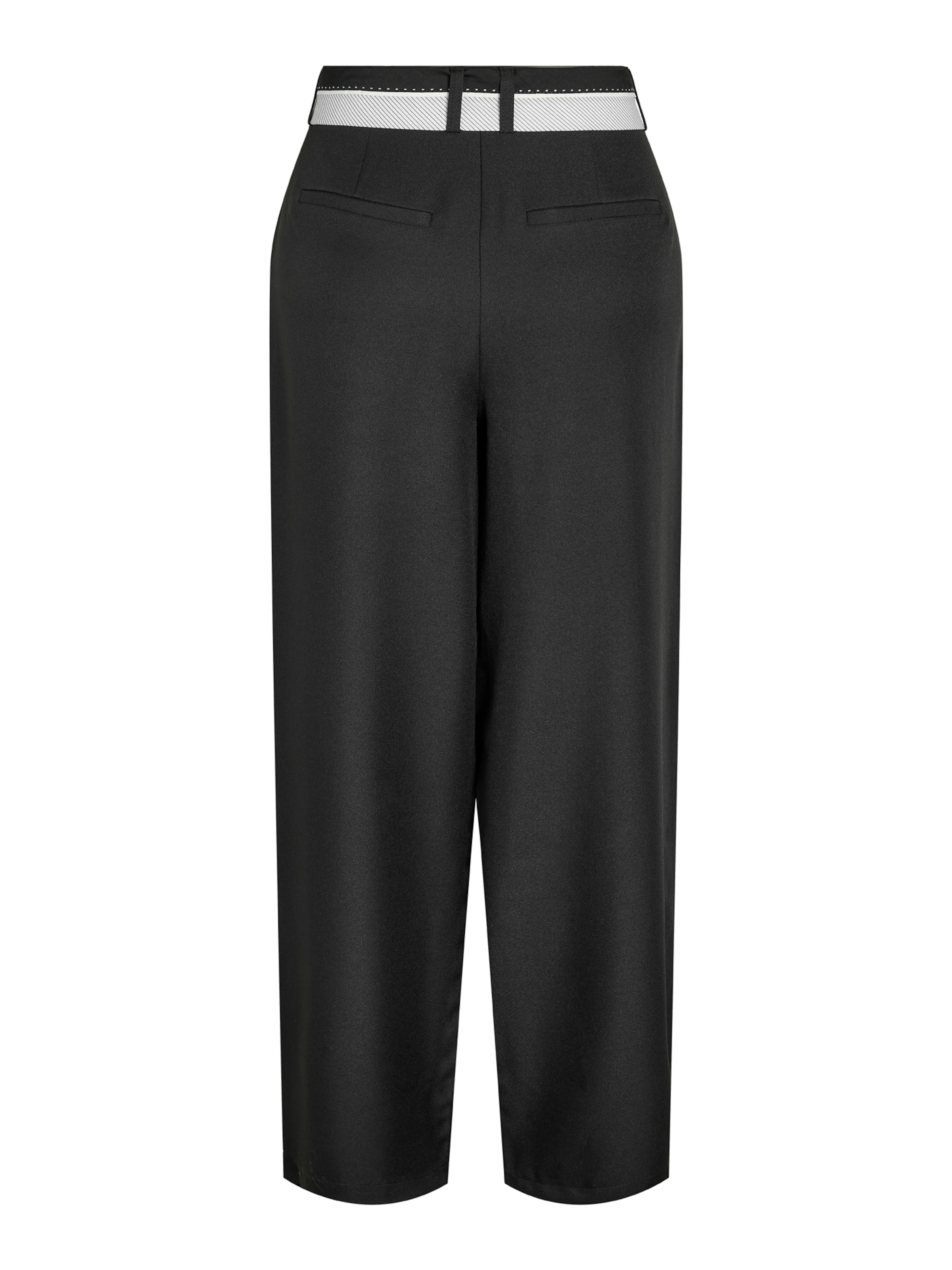 Noisy may Loose fit Pleat-Front Pants 'NMDAILI' in Black