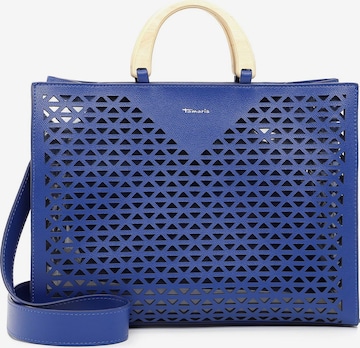 TAMARIS Håndtaske ' Lavinia ' i blå: forside